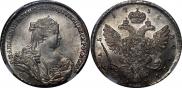 1 rouble 1738 year