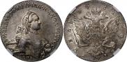 1 рубль 1762 года
