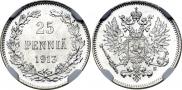 25 пенни 1913 года