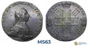 1 рубль 1762 года