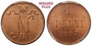 1 penni 1907 year