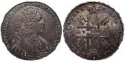 1 рубль 1728 года