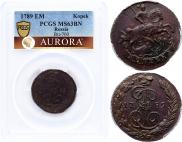 1 kopeck 1789 year