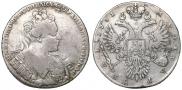 1 рубль 1731 года