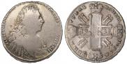 1 рубль 1728 года