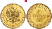 20 markkaa 1880 year