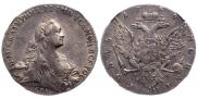 1 rouble 1766 year