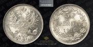 50 pennia 1916 year