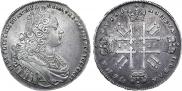 1 рубль 1727 года