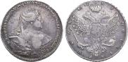 1 rouble 1737 year