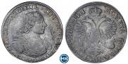 1 rouble 1718 year