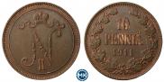 10 pennia 1911 year