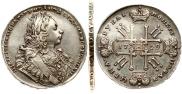 1 рубль 1729 года