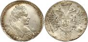 1 рубль 1731 года