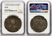 1 rouble 1749 year