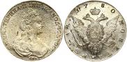 1 rouble 1780 year