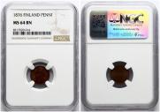 1 penni 1876 year