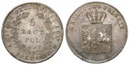 5 злотых 1831 года