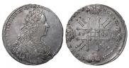 1 рубль 1729 года