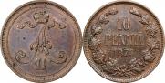 10 пенни 1876 года