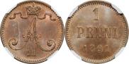 1 penni 1891 year