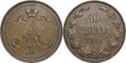 10 pennia 1891 year