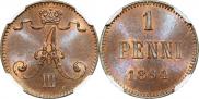 1 penni 1894 year