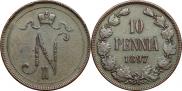 10 pennia 1897 year
