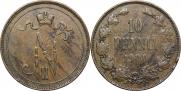 10 pennia 1900 year