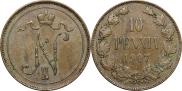 10 pennia 1907 year