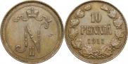 10 pennia 1911 year