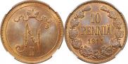 10 пенни 1915 года