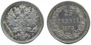 25 пенни 1873 года