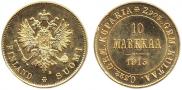 10 markkaa 1913 year