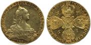 10 рублей 1768 года