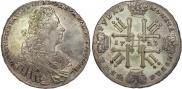 1 рубль 1729 года