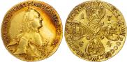 10 рублей 1764 года