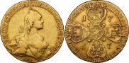 10 roubles 1767 year