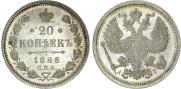 20 копеек 1888 года