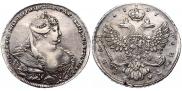 1 rouble 1737 year