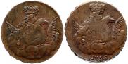 1 kopeck 1755 year