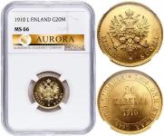 20 markkaa 1910 year