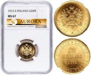 20 markkaa 1913 year