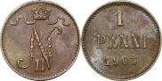 1 penni 1905 year