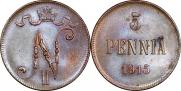 5 pennia 1915 year