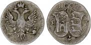 2 kopecks 1757 year