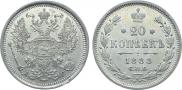 20 копеек 1888 года