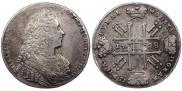 1 рубль 1728 года