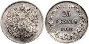 25 пенни 1908 года