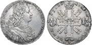 1 рубль 1728 года